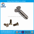 Stock DIN963 Slotted Stainless Steel Countersunk Head Machine Screws